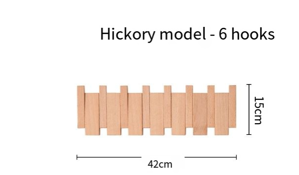 Perchero de Pared con Forma de Teclas de Piano Simplicity (Una Pieza)