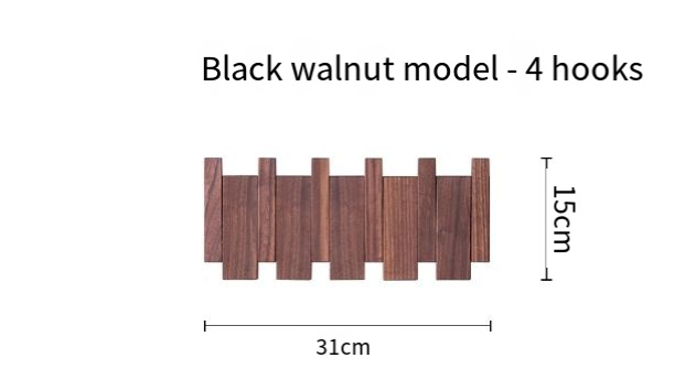Perchero de Pared con Forma de Teclas de Piano Simplicity (Una Pieza)