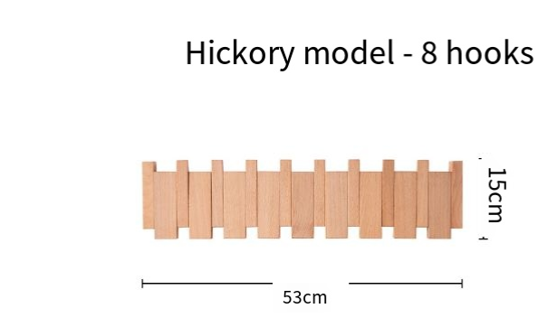 Perchero de Pared con Forma de Teclas de Piano Simplicity (Una Pieza)