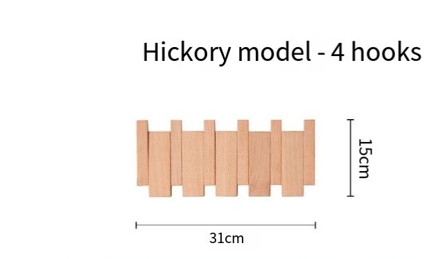 Perchero de Pared con Forma de Teclas de Piano Simplicity (Una Pieza)