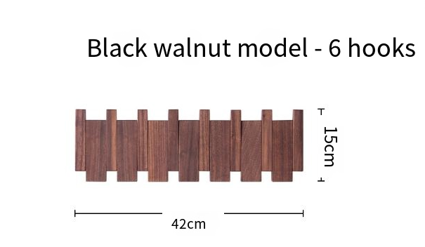 Perchero de Pared con Forma de Teclas de Piano Simplicity (Una Pieza)